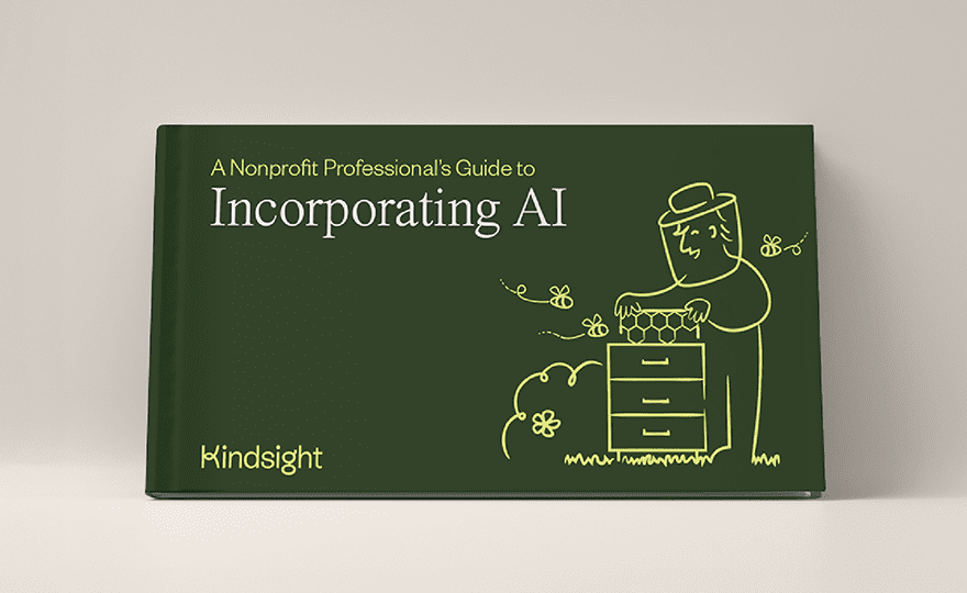 Nonprofits Guide to Incorporating AI ebook cover