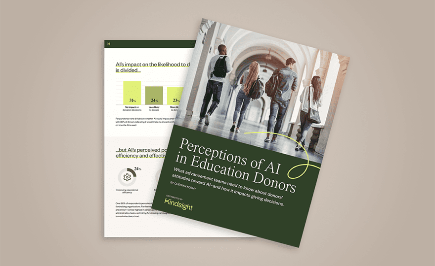 Perceptions of AI in Education Donors book cover