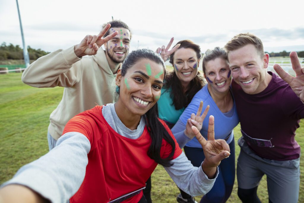 Peer-to-peer fundraising event