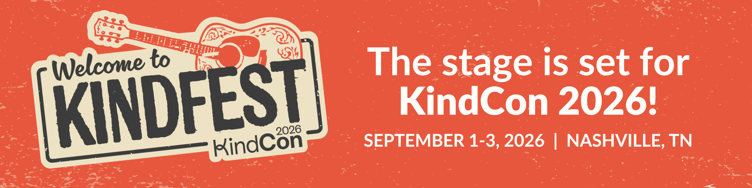 KindCon Website header- desktop