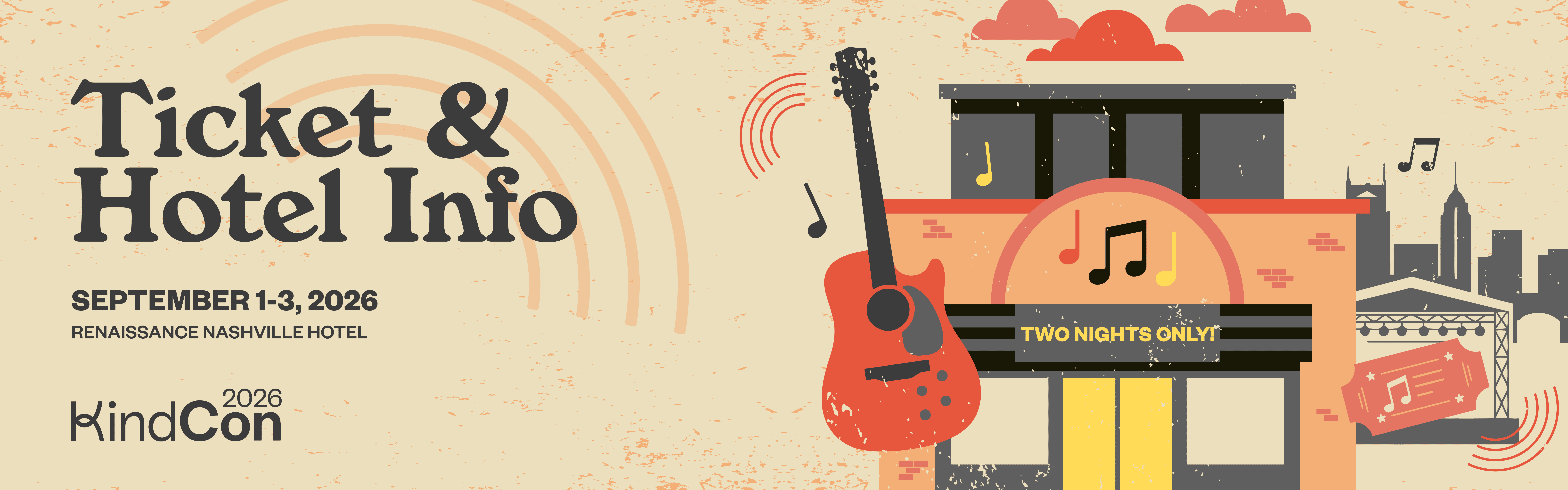 KindCon 2026 Tickets and Hotel info