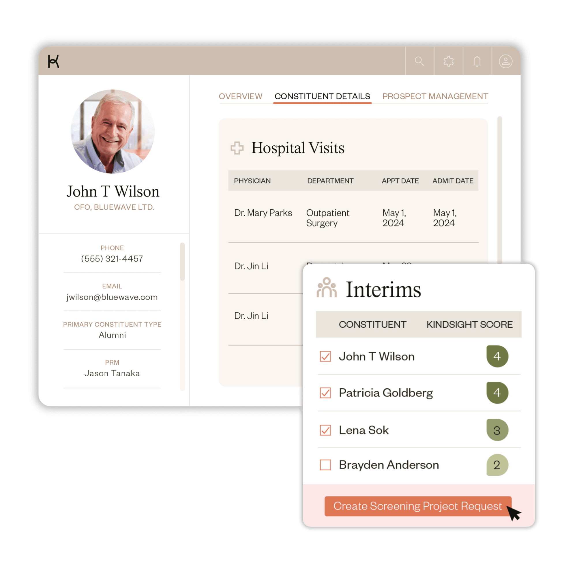 Kindsight Grateful Patient product shots