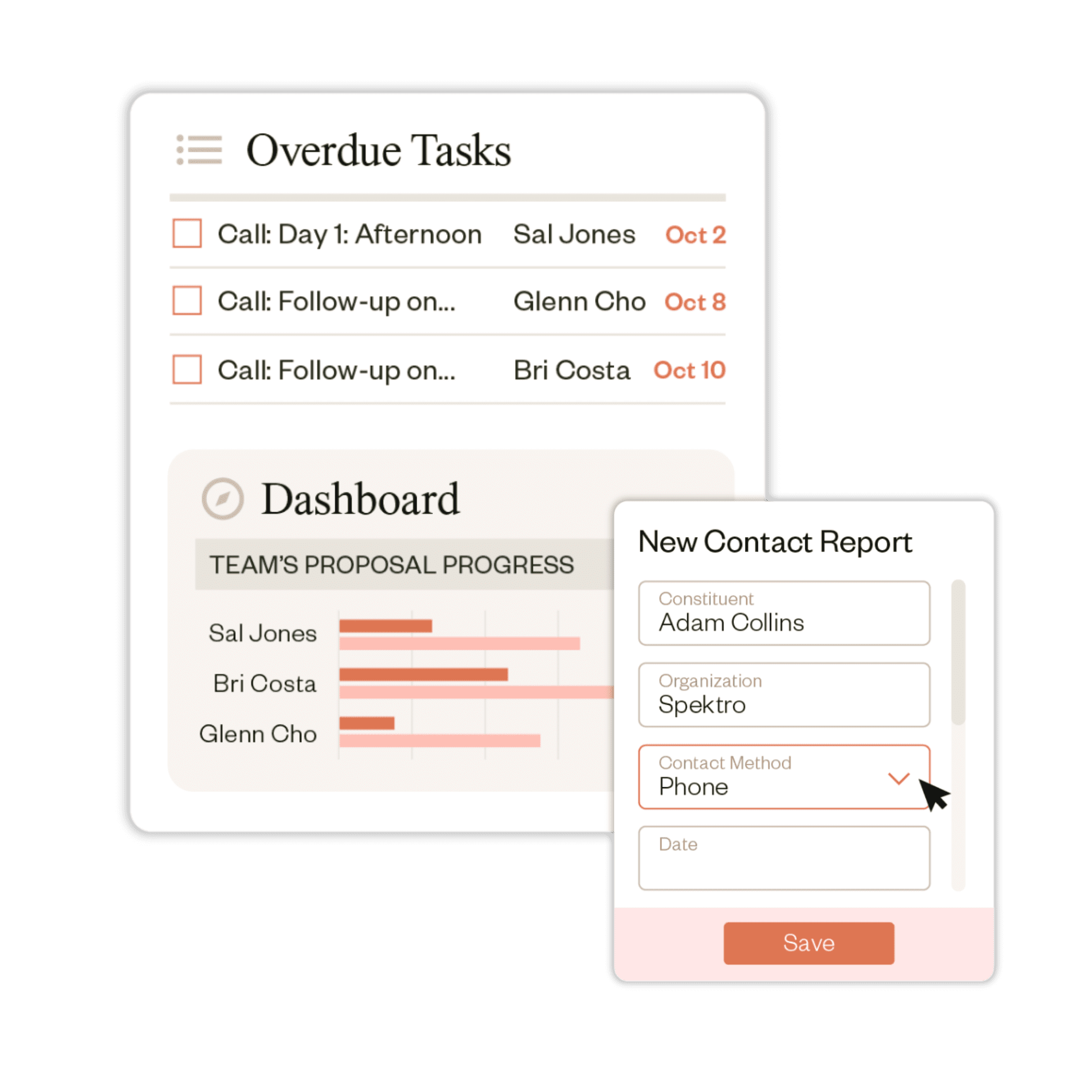 Kindsight Prospect Module product shots