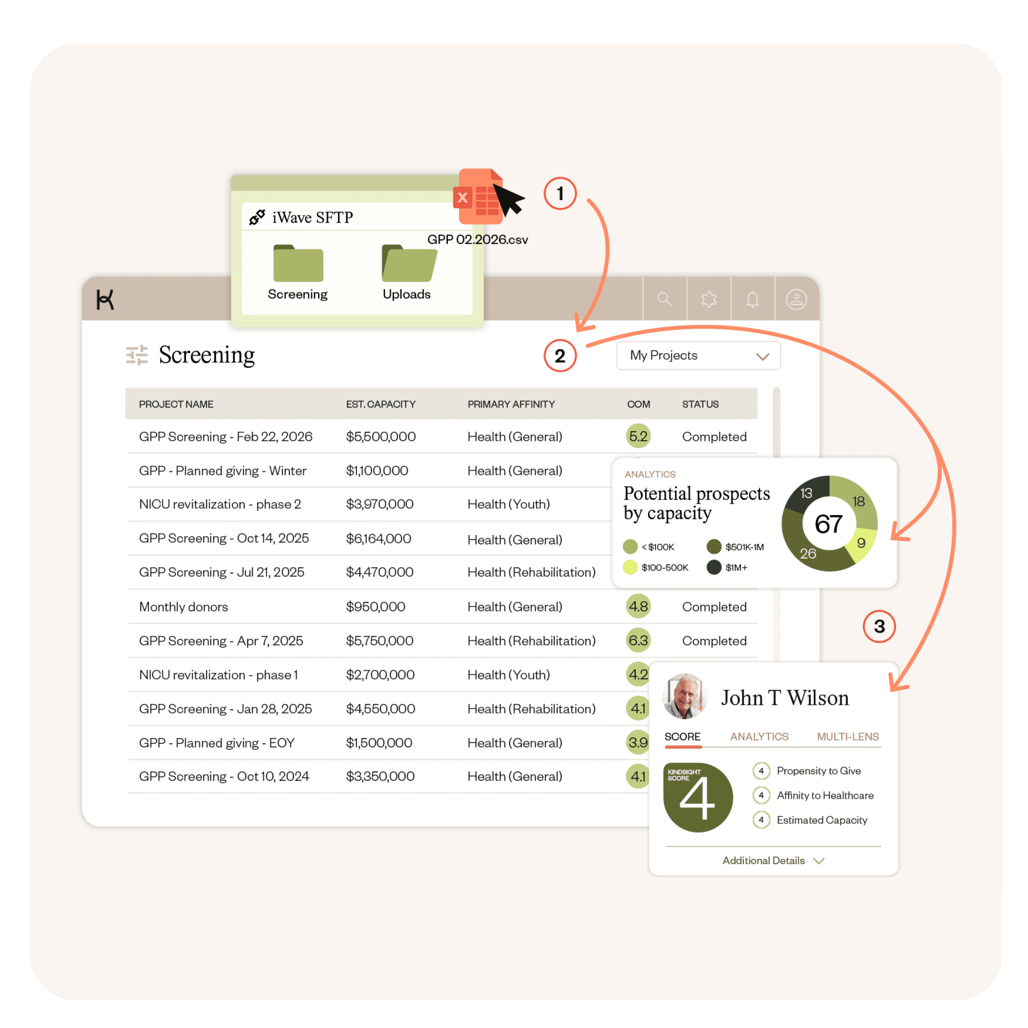 iWave Grateful Patient solution process